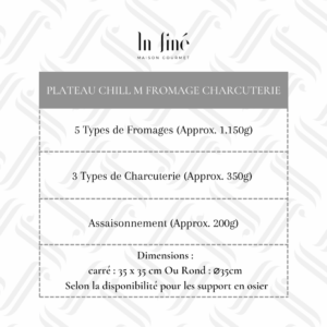 Plateau Chill M - FROMAGE CHARCUTERIE